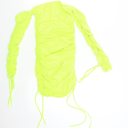 Polly Womens Green   Basic Blouse Size 8