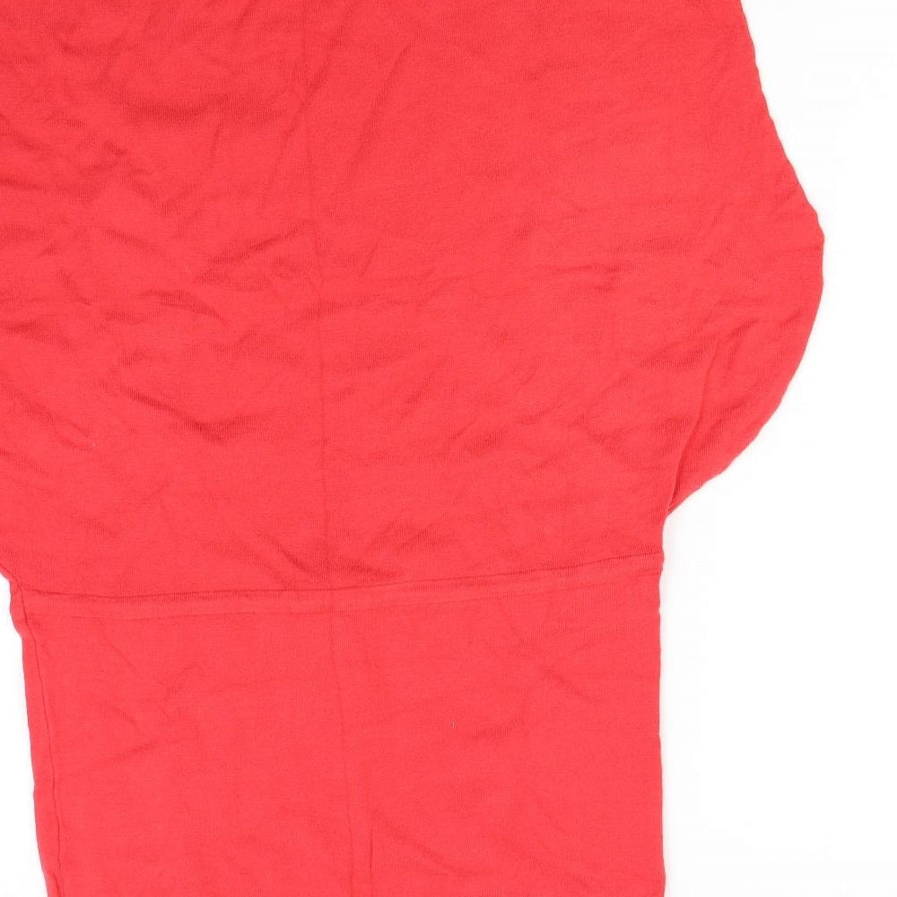 Dolce Cavali Womens Red  Knit Pullover Jumper Size XL