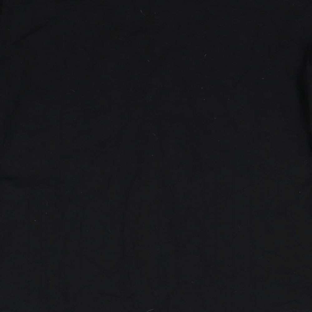 Avenue Womens Black   Basic T-Shirt Size 16