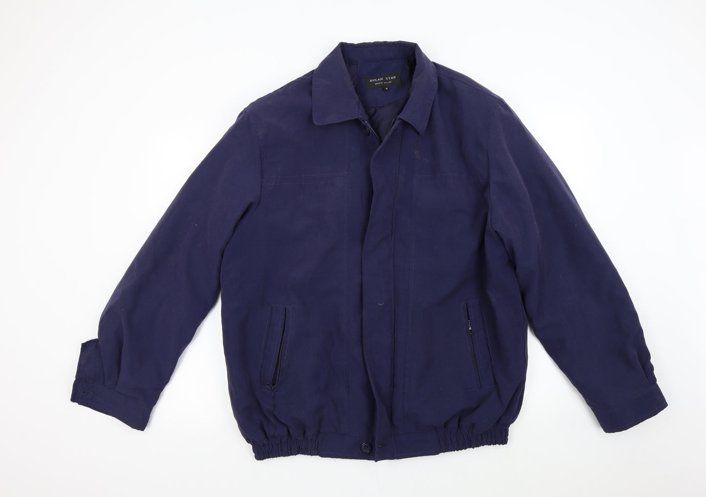 Dylan Star Mens Blue   Jacket  Size XL