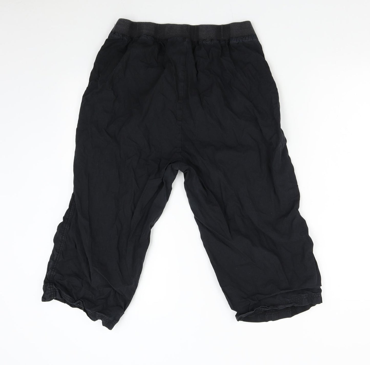 Julipa Womens Black   Bermuda Shorts Size 14