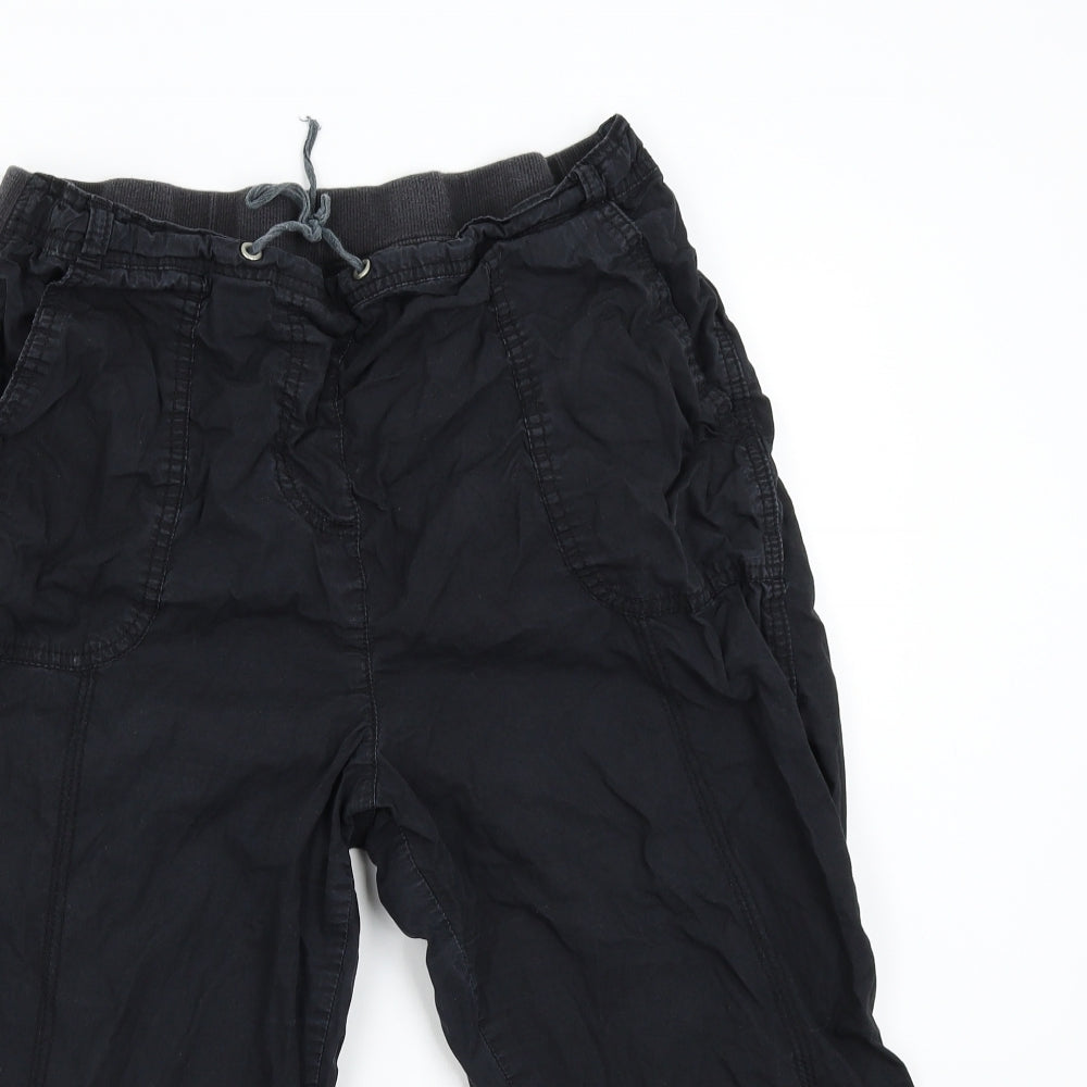 Julipa Womens Black   Bermuda Shorts Size 14