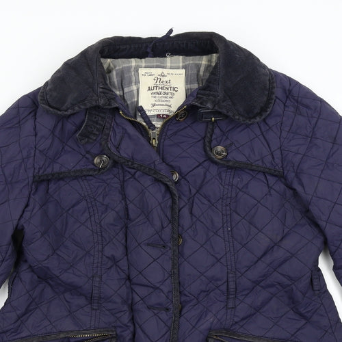 NEXT Womens Blue   Quilted Jacket Size 14