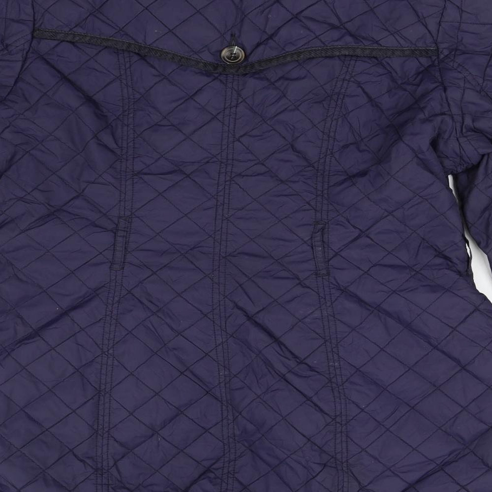 NEXT Womens Blue   Quilted Jacket Size 14