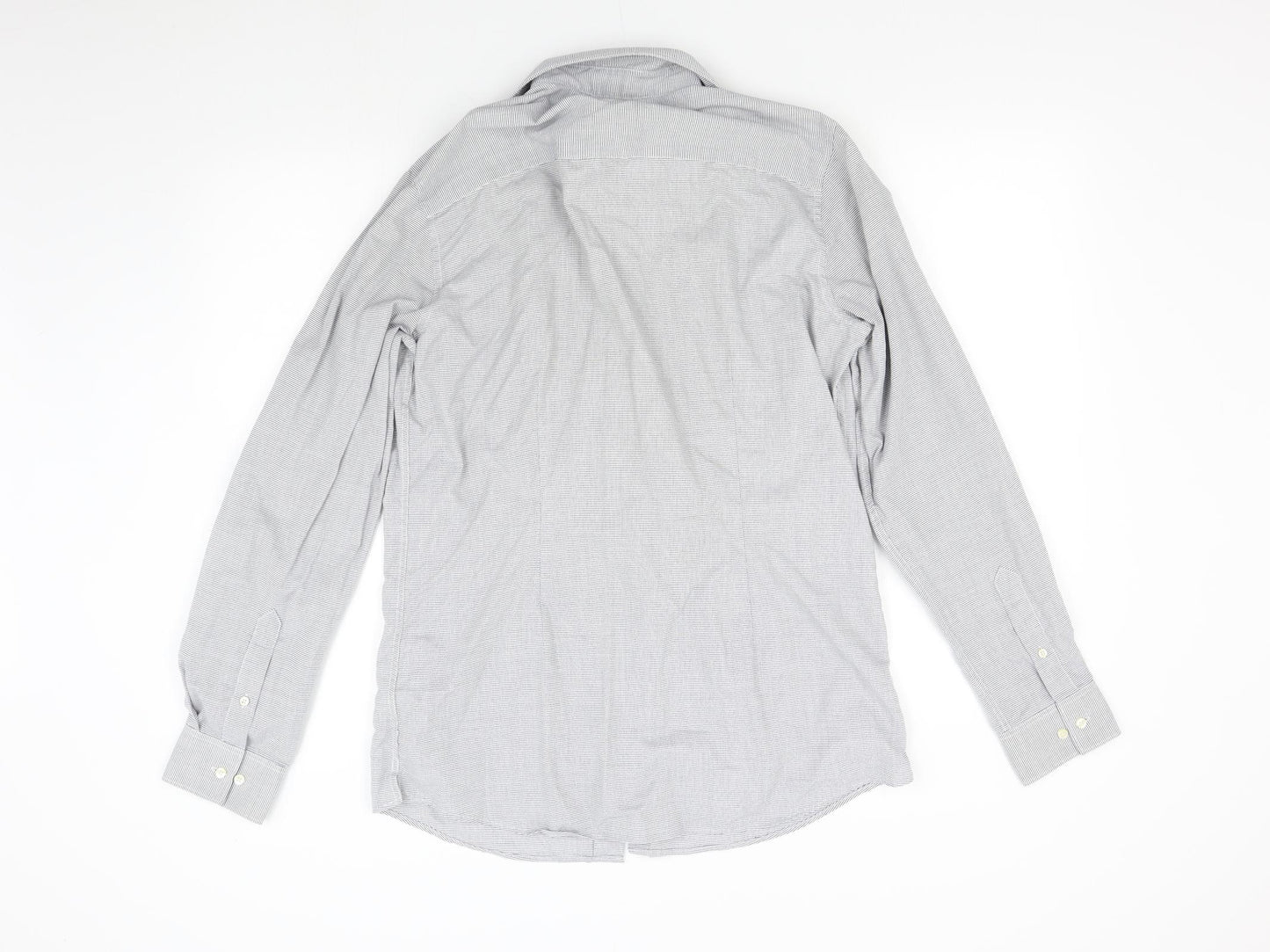 NEXT Mens Grey    Dress Shirt Size 15.5