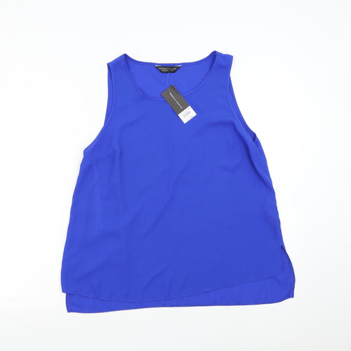 Dorothy Perkins Womens Blue   Basic Tank Size 14