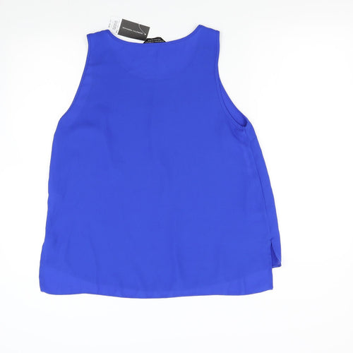 Dorothy Perkins Womens Blue   Basic Tank Size 14