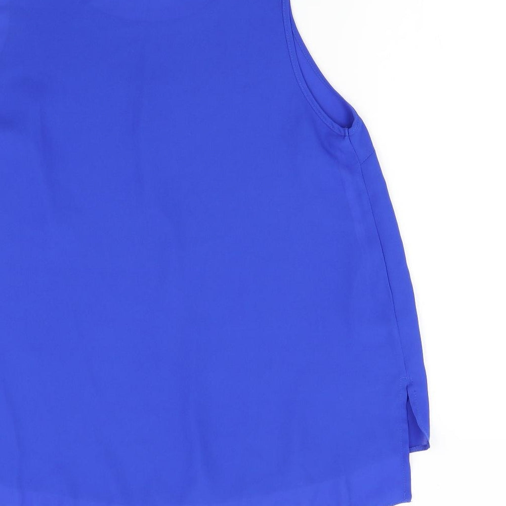 Dorothy Perkins Womens Blue   Basic Tank Size 14