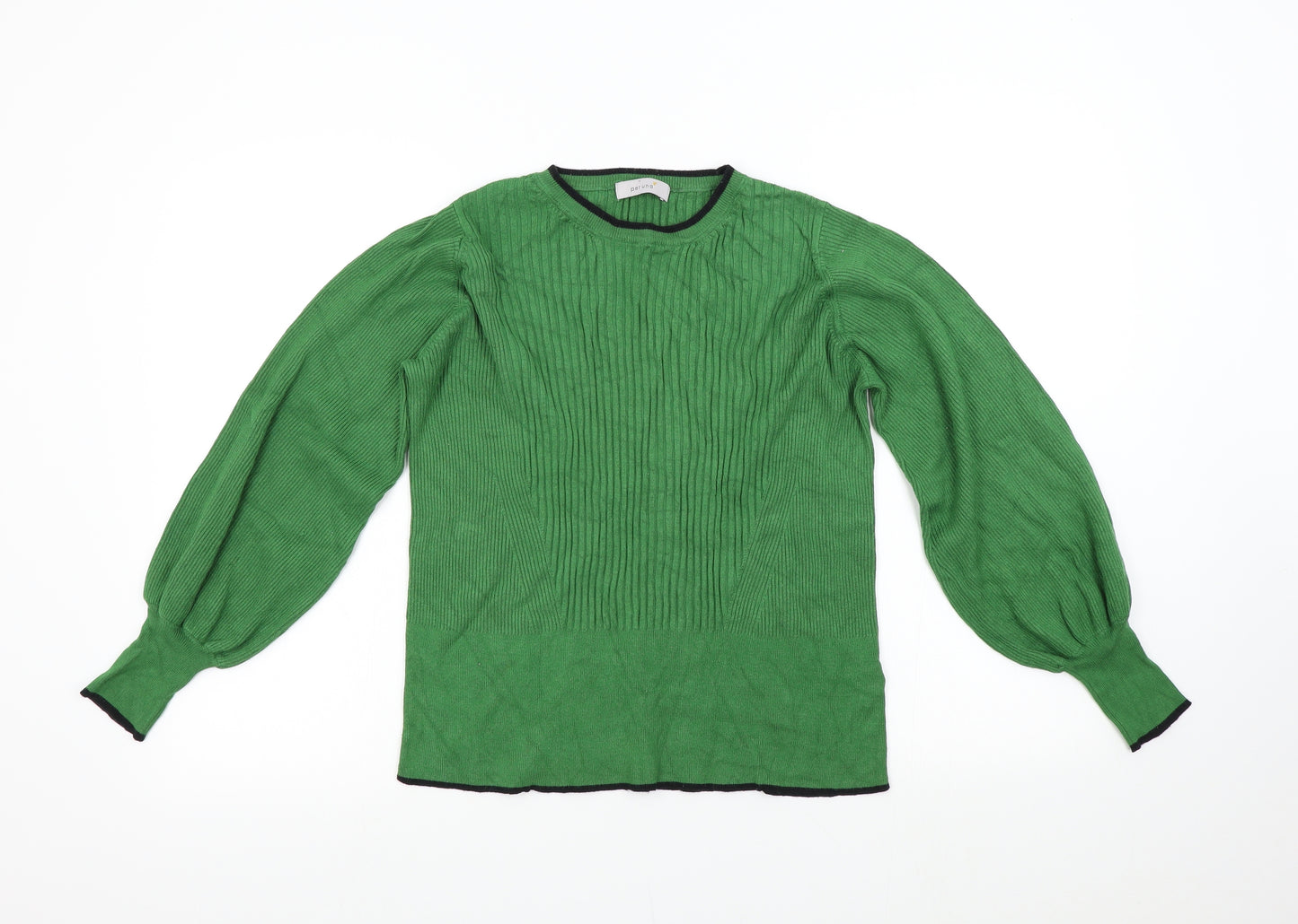 m&s Womens Green   Pullover Jumper Size 16