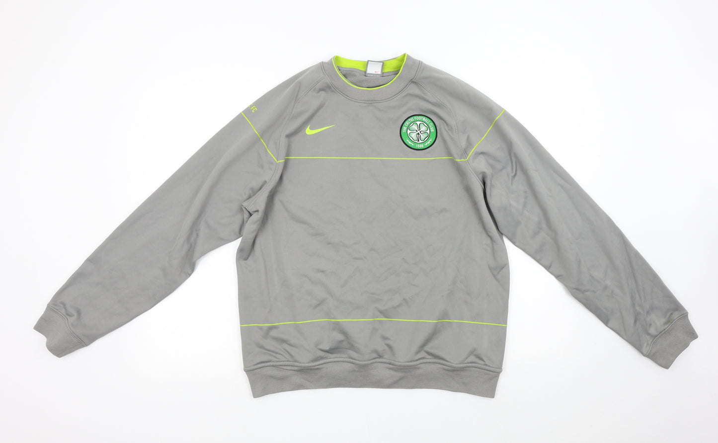 Nike Mens Grey   Pullover Jumper Size M  - Celtic Football Club
