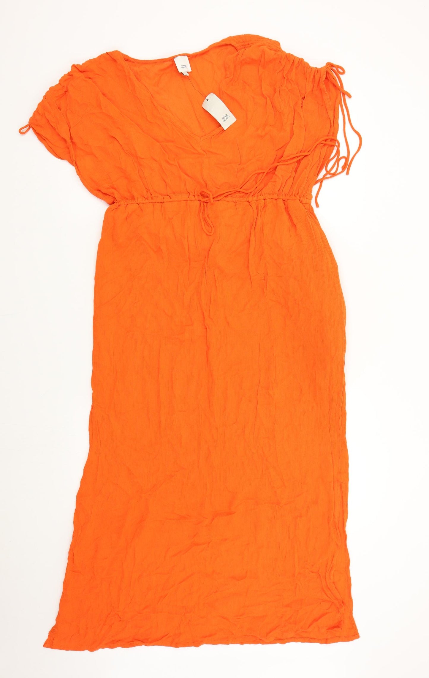 River Island Womens Orange   Maxi  Size 14