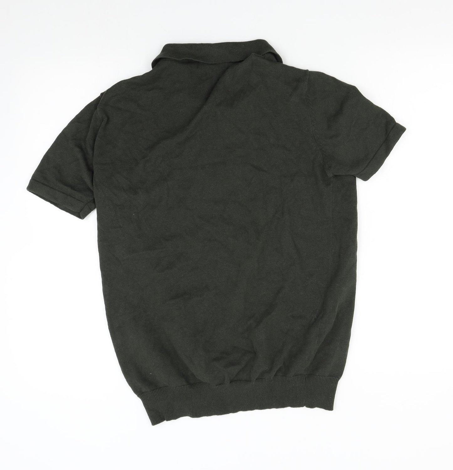Brave Soul Mens Green    Polo Size S