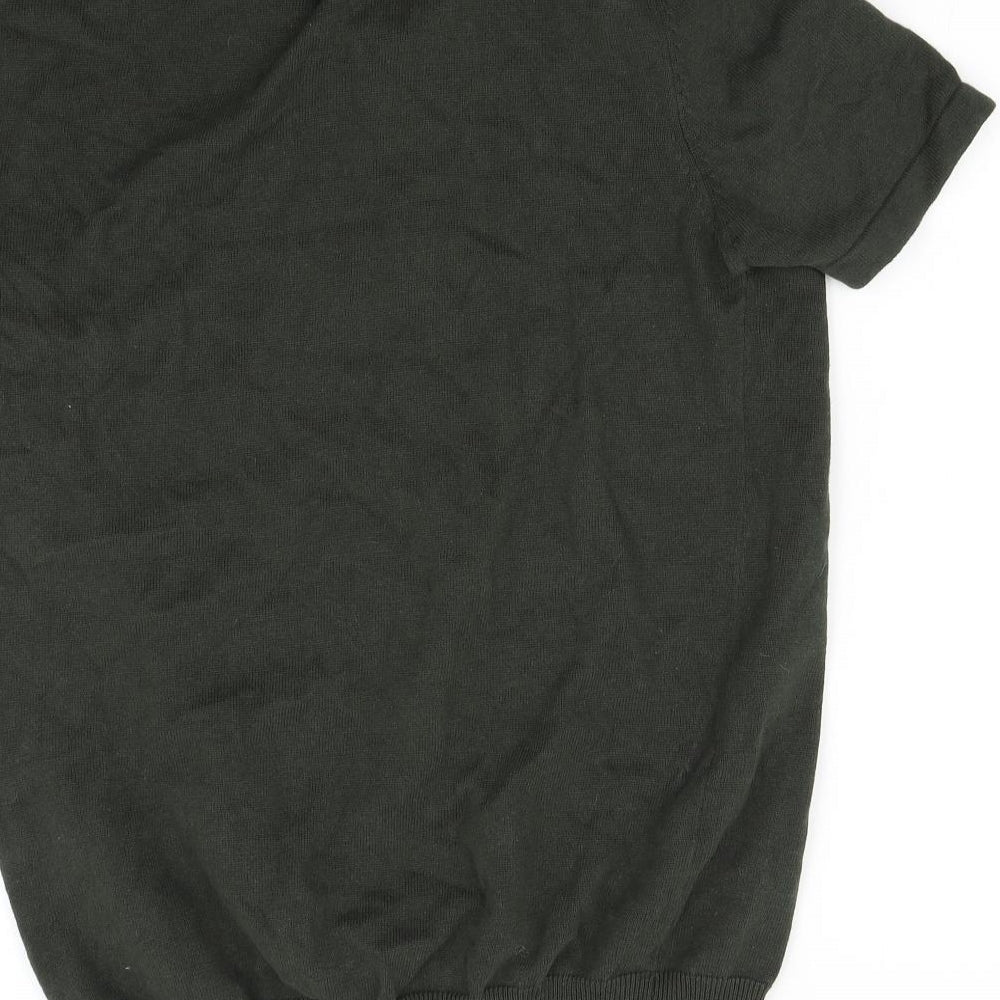 Brave Soul Mens Green    Polo Size S