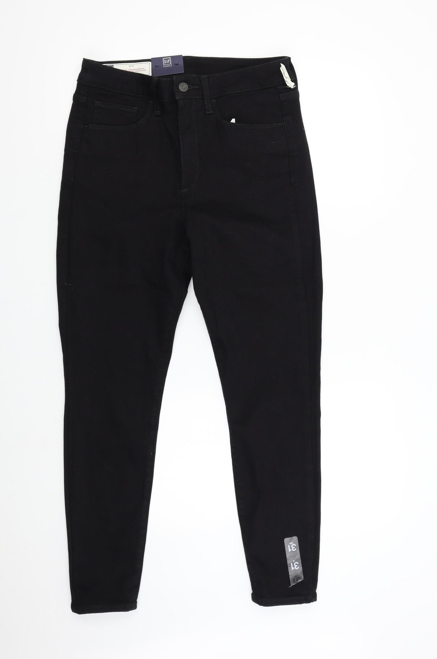 Gap Womens Black  Denim Skinny Jeans Size 12 L27 in