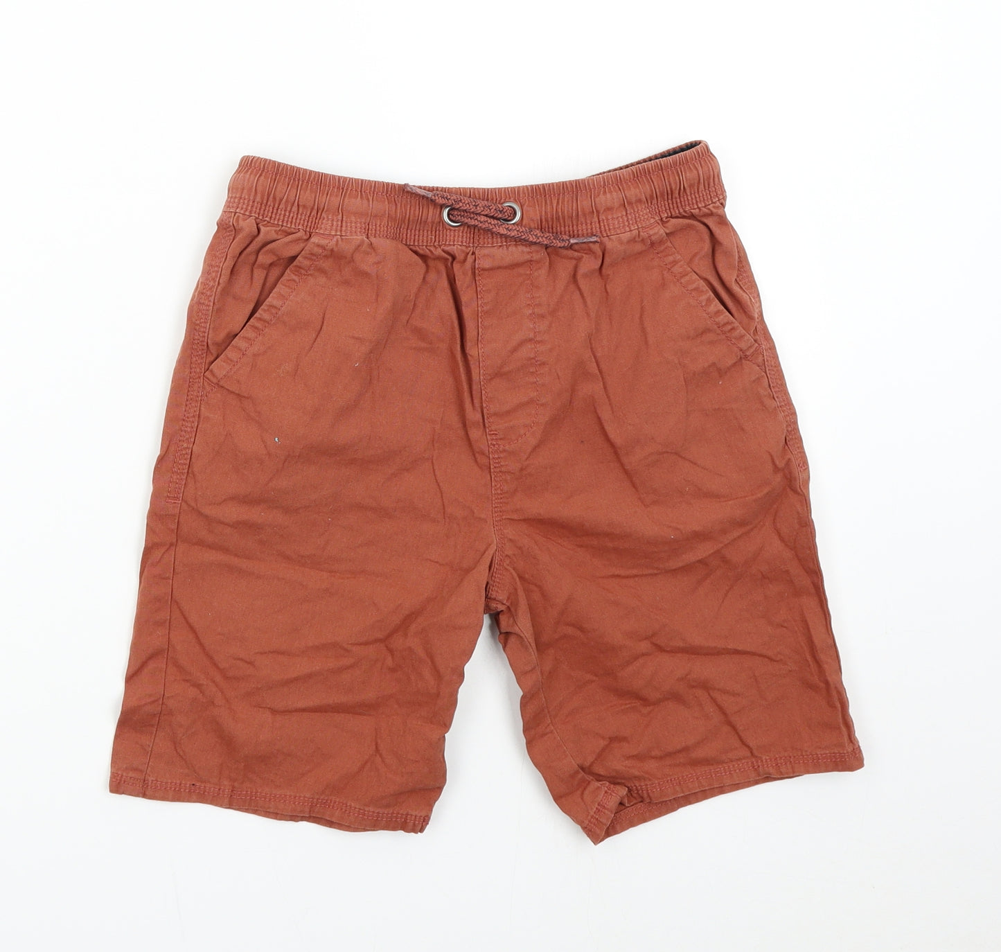 George Boys Orange   Bermuda Shorts Size 10-11 Years