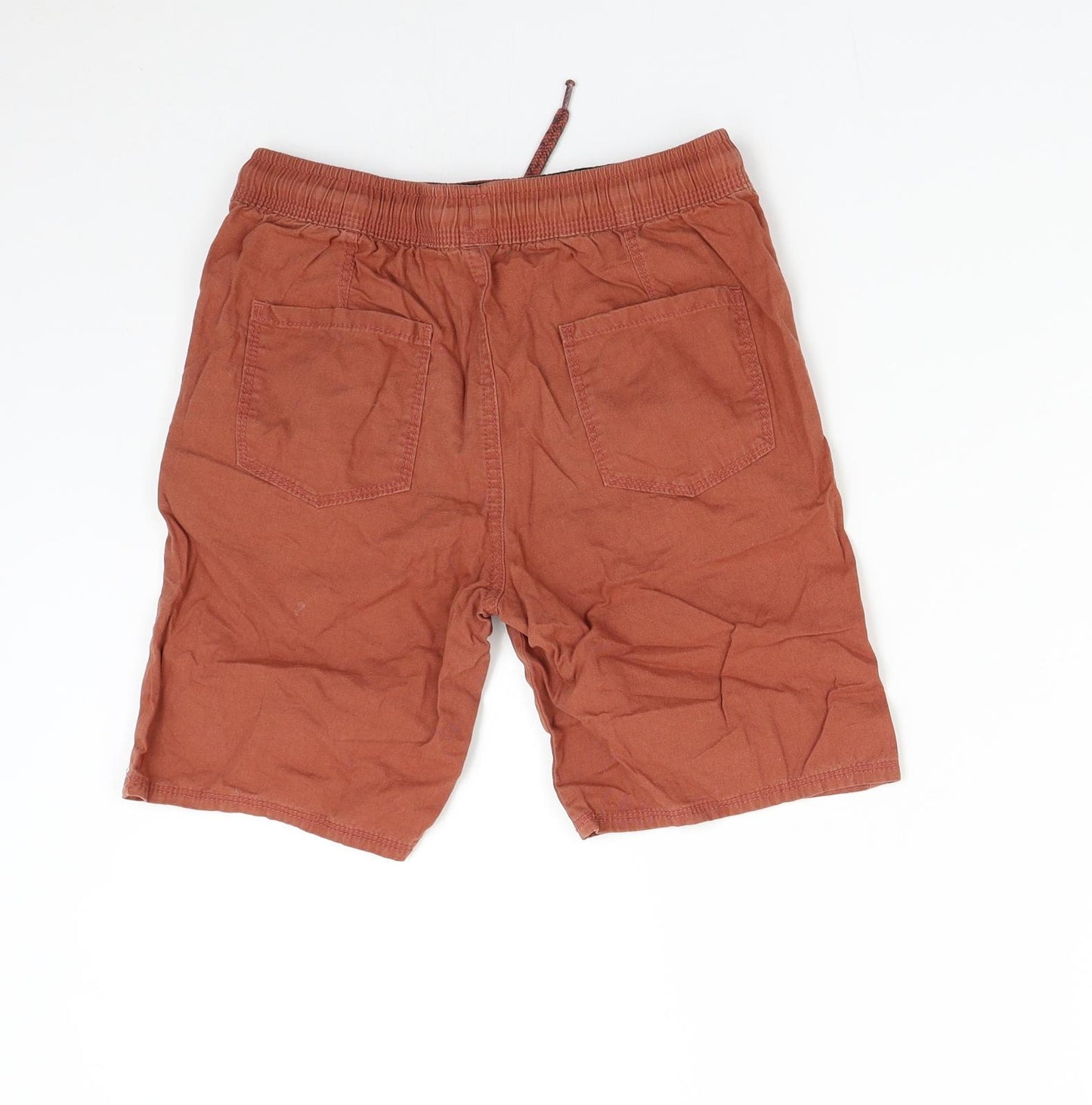 George Boys Orange   Bermuda Shorts Size 10-11 Years