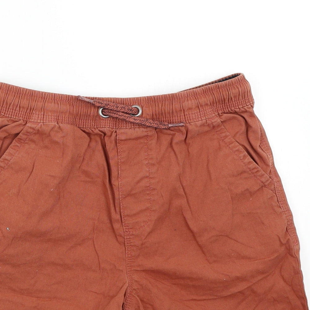 George Boys Orange   Bermuda Shorts Size 10-11 Years