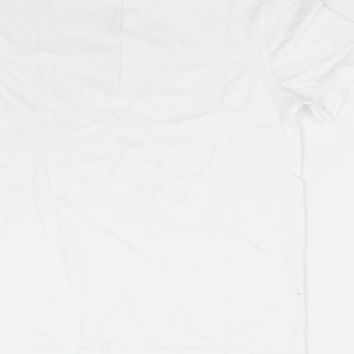 George Boys White   Basic Polo Size 11-12 Years