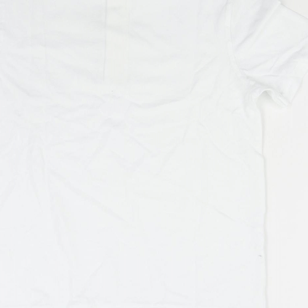 George Boys White   Basic Polo Size 11-12 Years