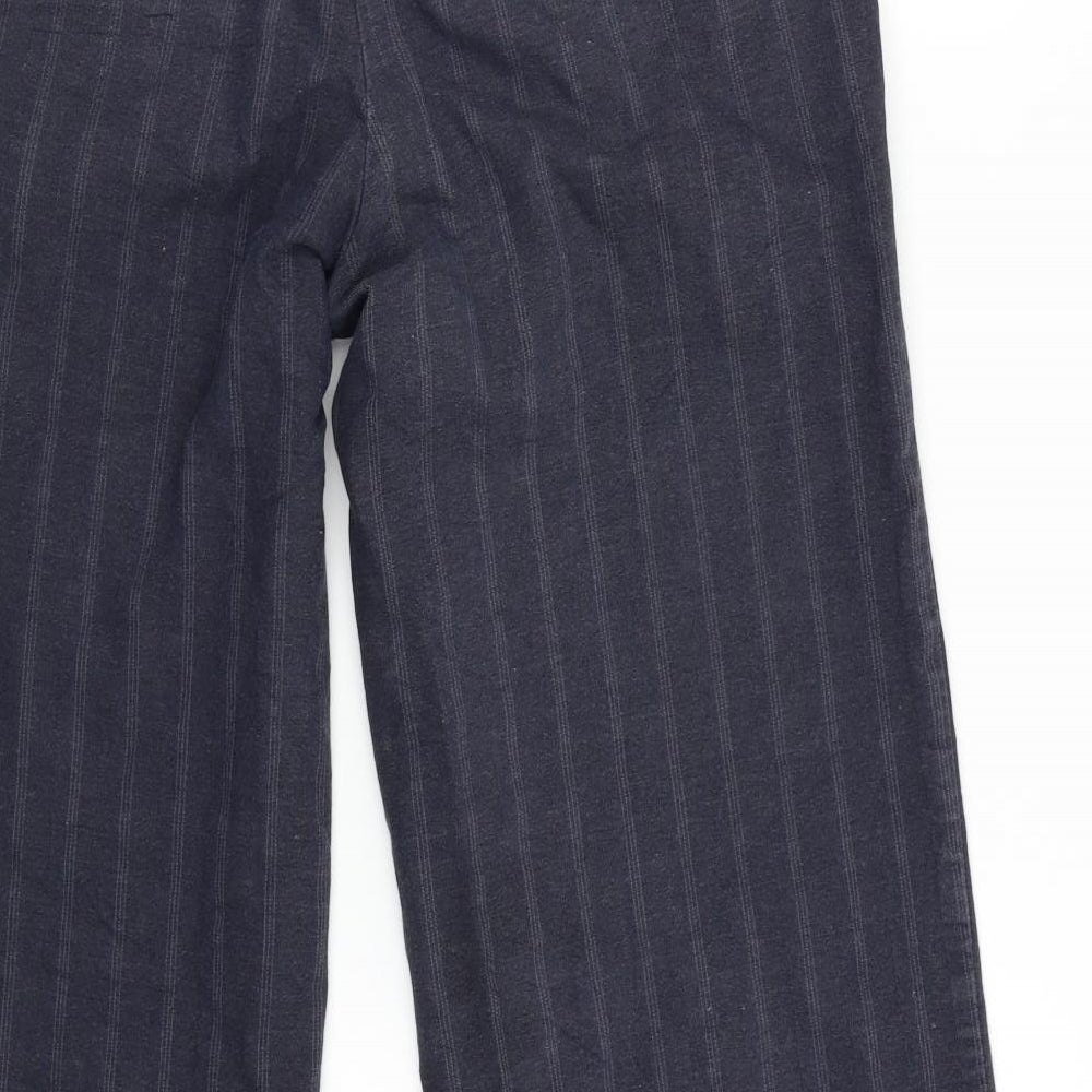 Topshop Womens Blue   Trousers  Size 14 L29 in