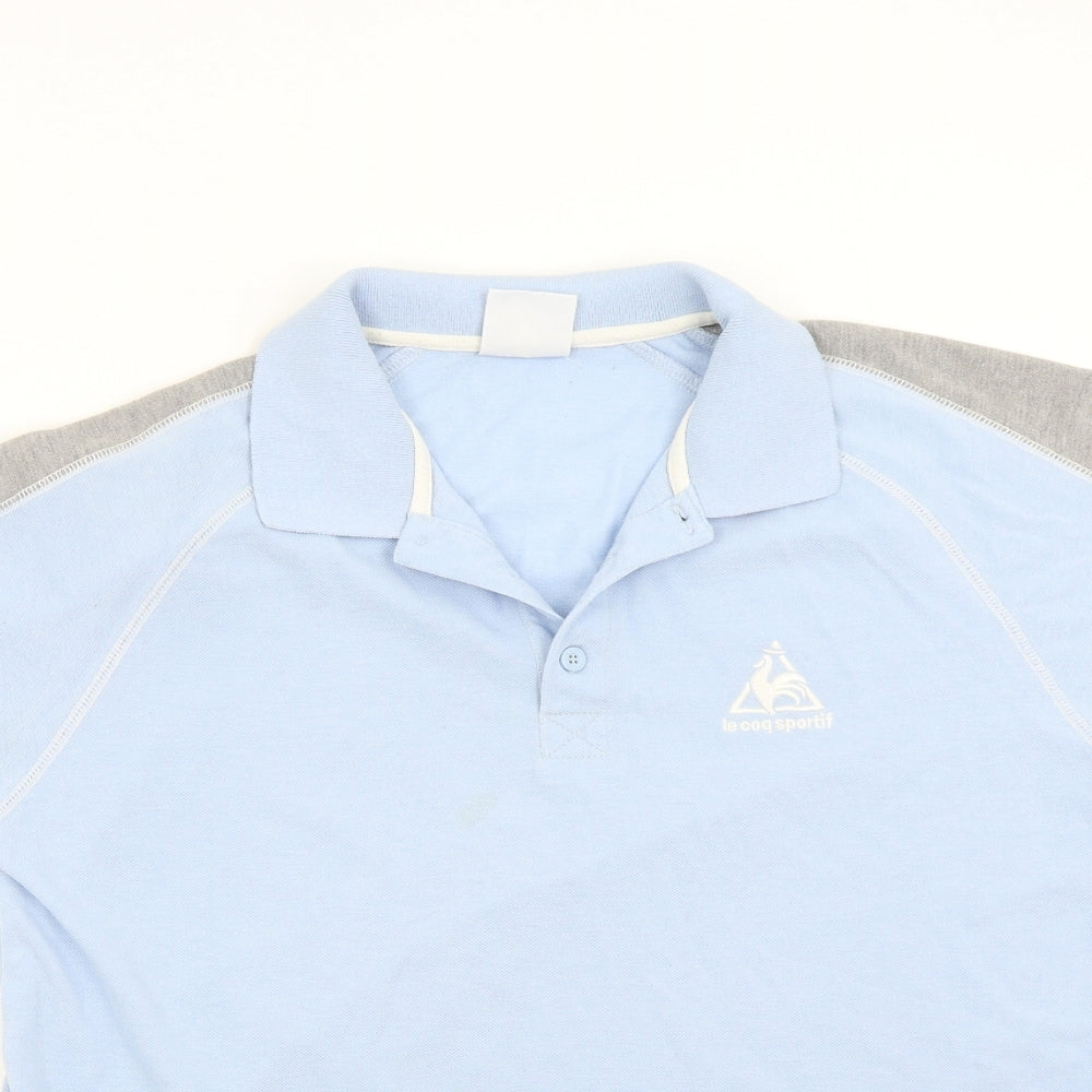 le coq sportif Mens Blue    Polo Size M