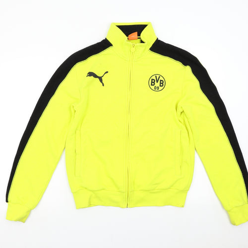 PUMA Mens Yellow   Jacket  Size M