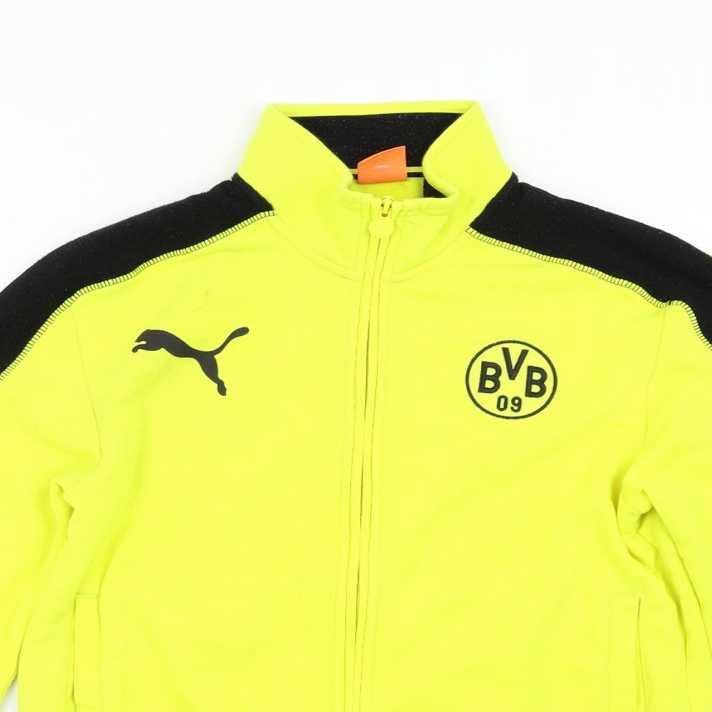 PUMA Mens Yellow   Jacket  Size M