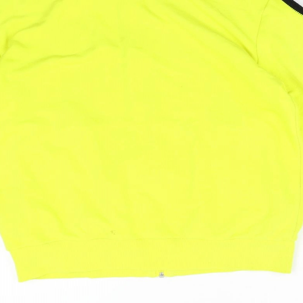 PUMA Mens Yellow   Jacket  Size M
