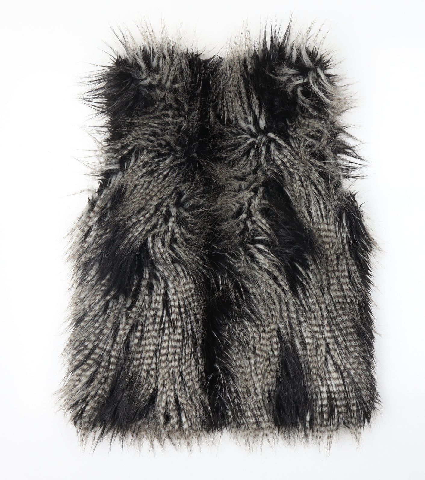 H&M Womens Grey   Gilet Coatigan Size 10