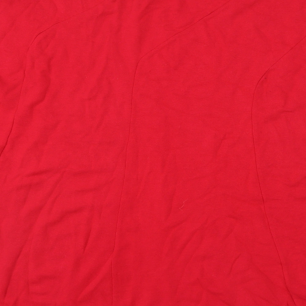 Classics Womens Red   A-Line Skirt Size 24