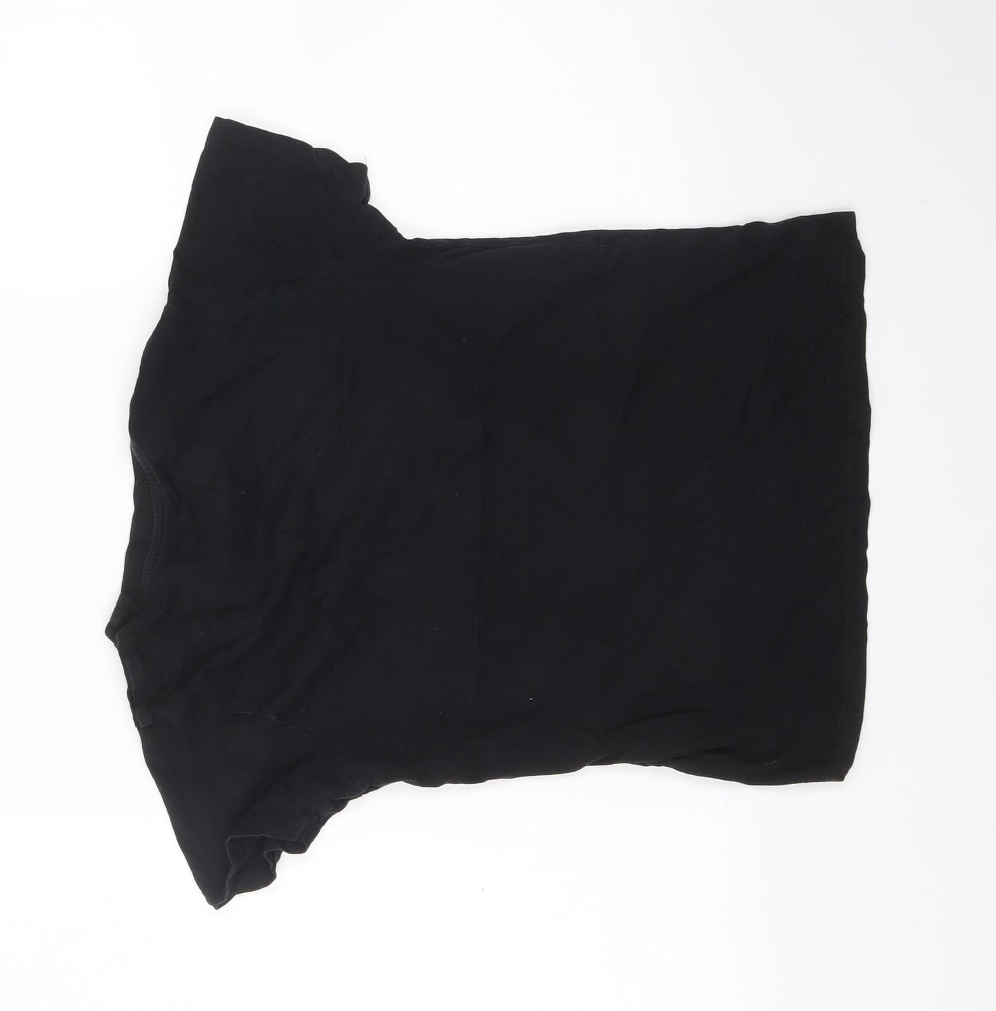 Pep&Co Boys Black   Basic T-Shirt Size 10 Years