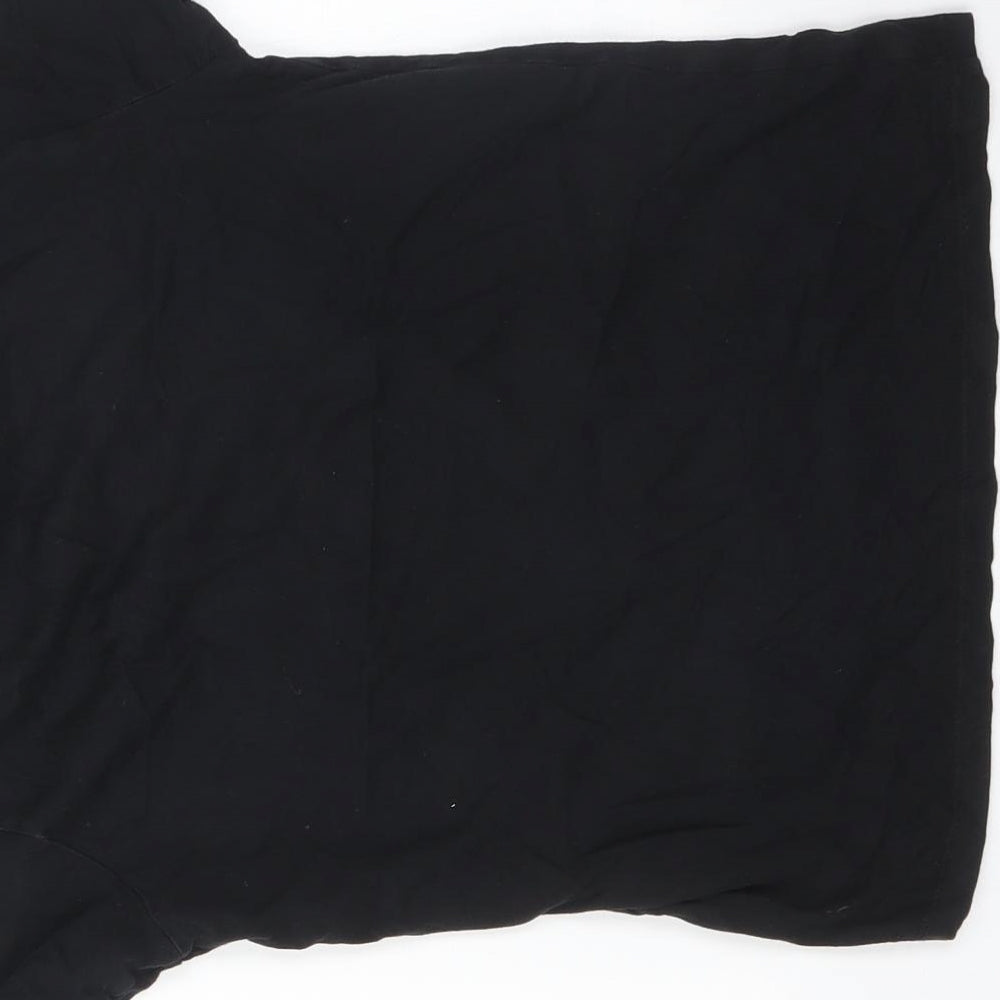 Pep&Co Boys Black   Basic T-Shirt Size 10 Years