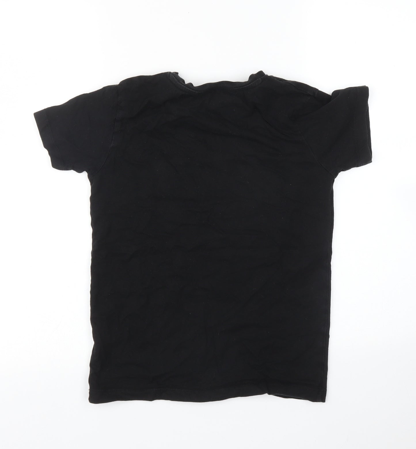 Very Boys Black   Basic T-Shirt Size 10 Years