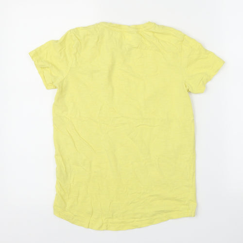 Very Boys Yellow   Basic T-Shirt Size 10 Years