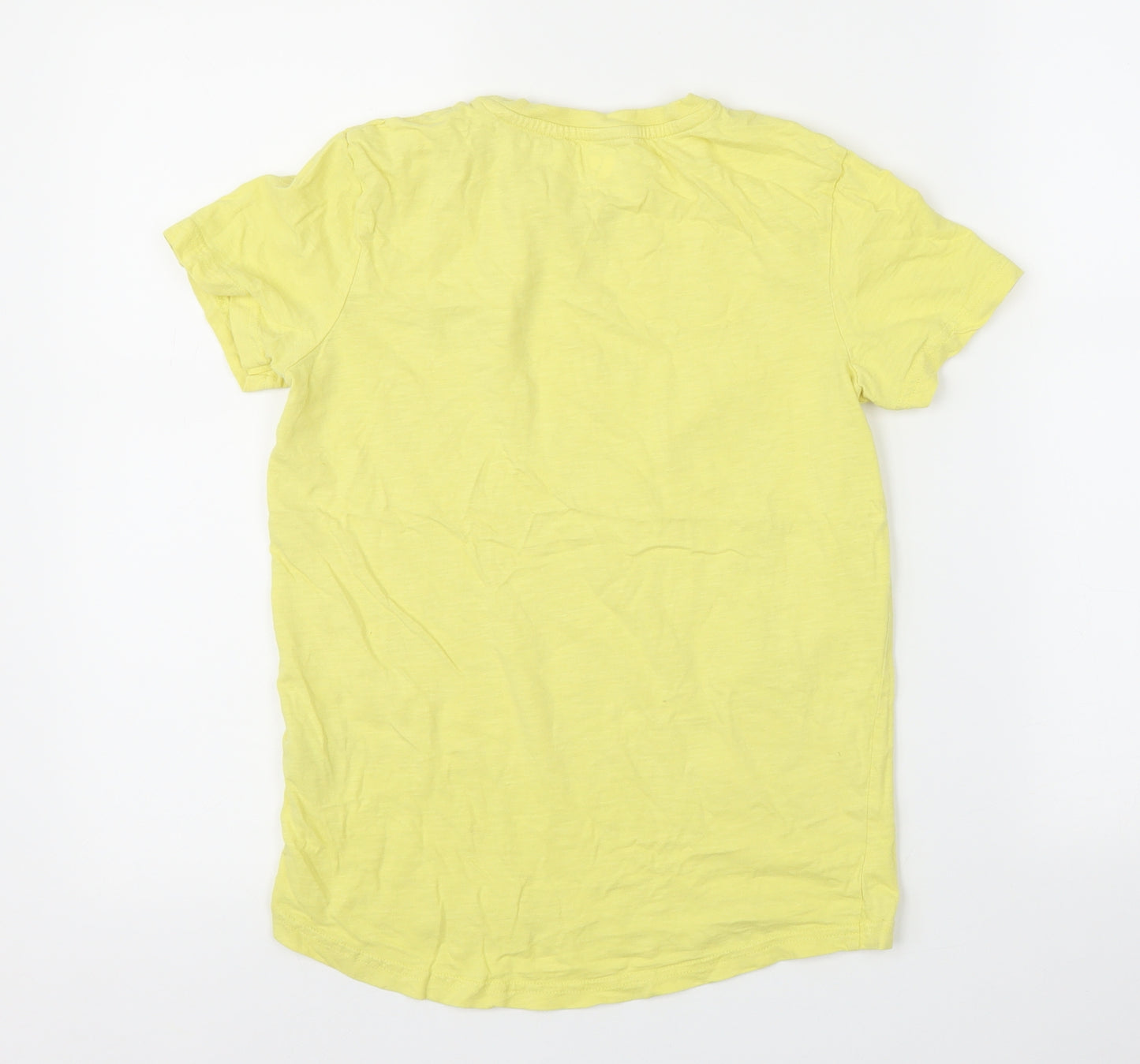 Very Boys Yellow   Basic T-Shirt Size 10 Years