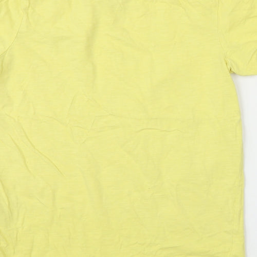Very Boys Yellow   Basic T-Shirt Size 10 Years