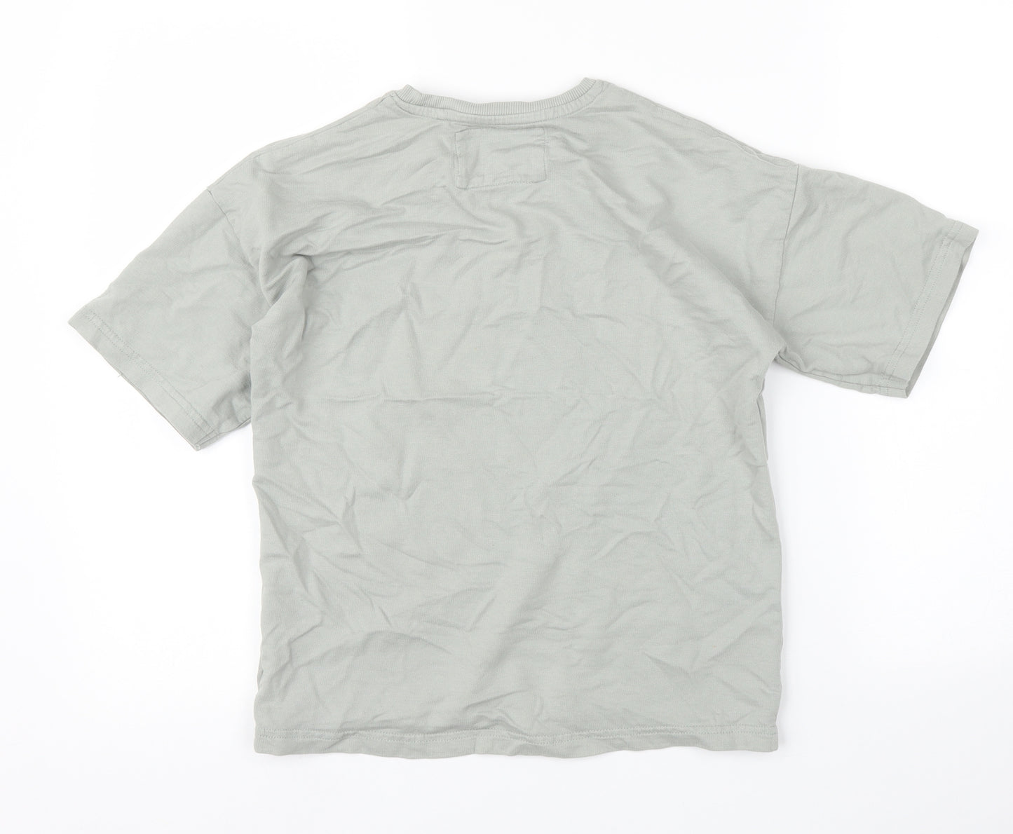TU Boys Grey   Basic T-Shirt Size 10 Years