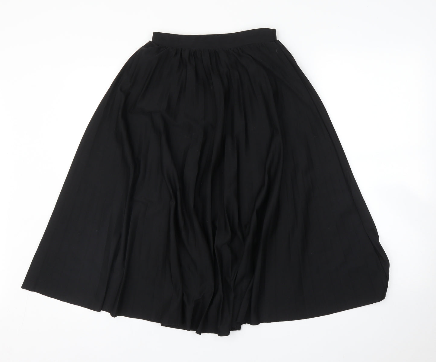 Pull&Bear Womens Black   Pleated Skirt Size S