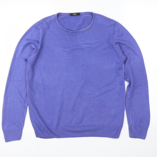 M&S Womens Purple   Pullover Jumper Size 12