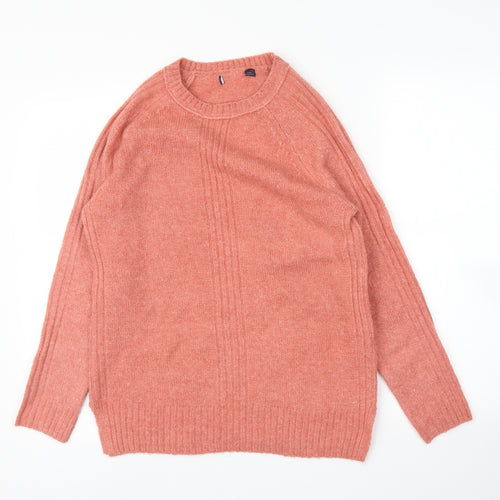M&S Womens Pink   Pullover Jumper Size XS