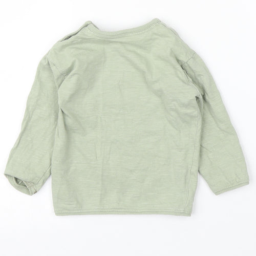 George Baby Green   Basic T-Shirt Size 9-12 Months