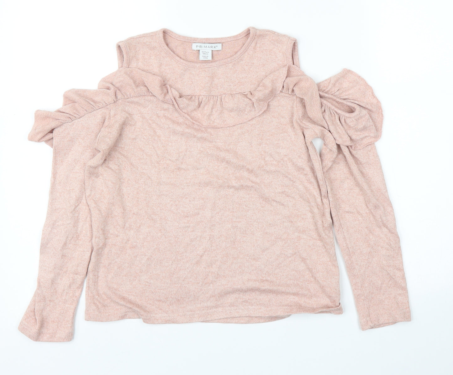Primark Girls Pink   Basic Blouse Size 10-11 Years