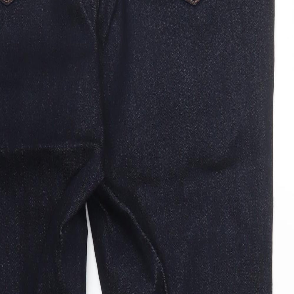 M&S Womens Blue  Denim Skinny Jeans Size 12 L26 in