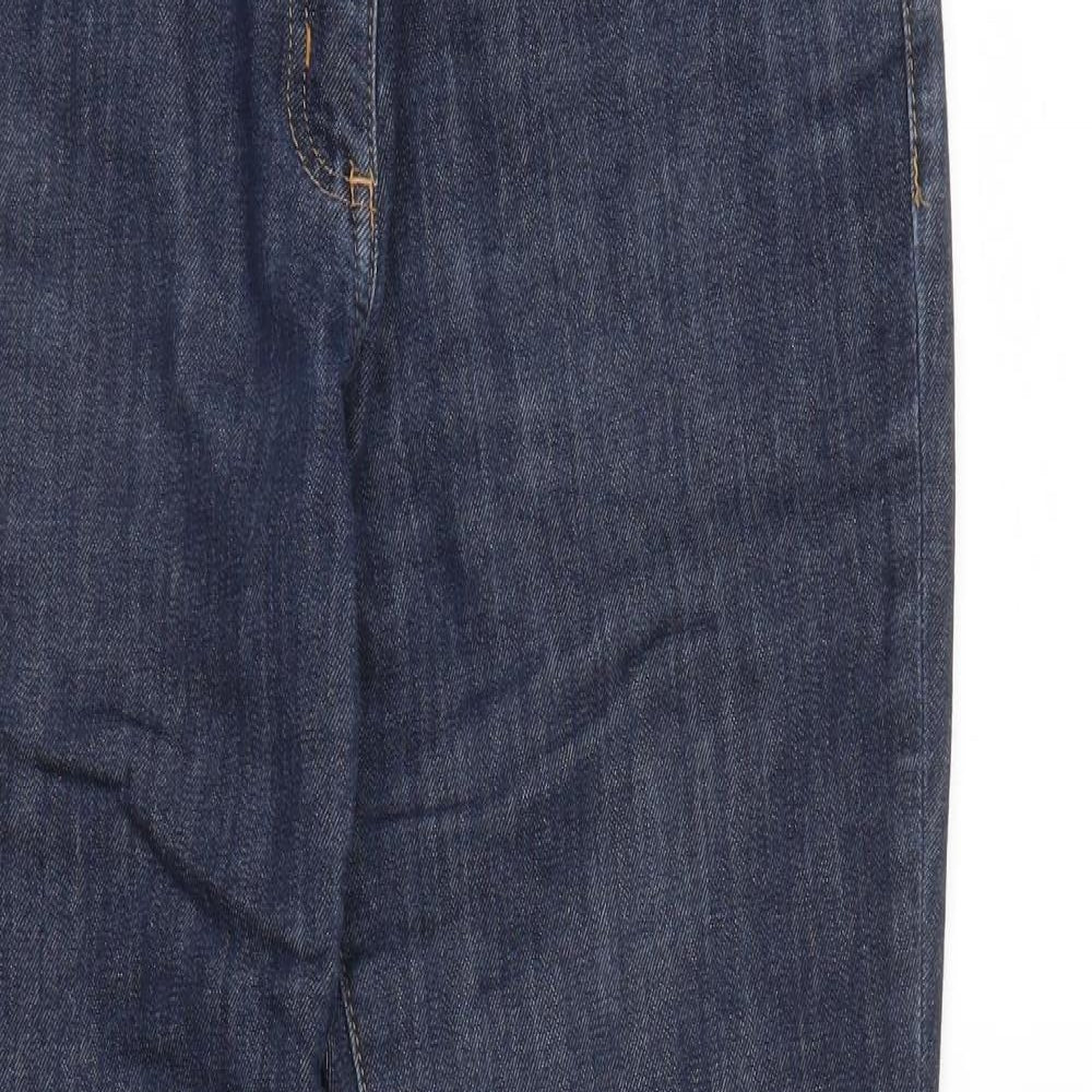Boden Womens Blue  Denim Bootcut Jeans Size 12 L28 in