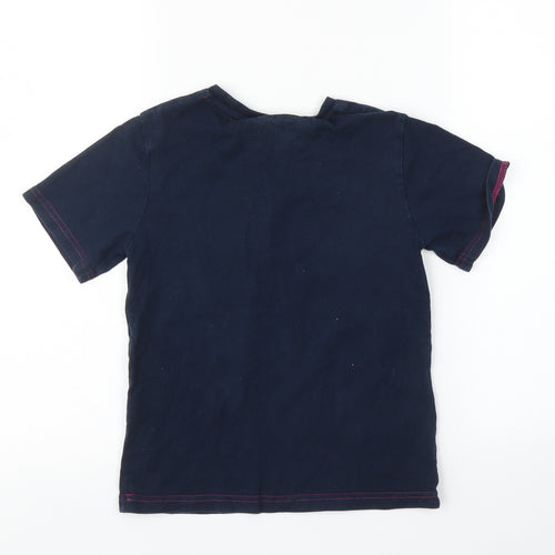 Primark Boys Blue   Basic T-Shirt Size 7 Years