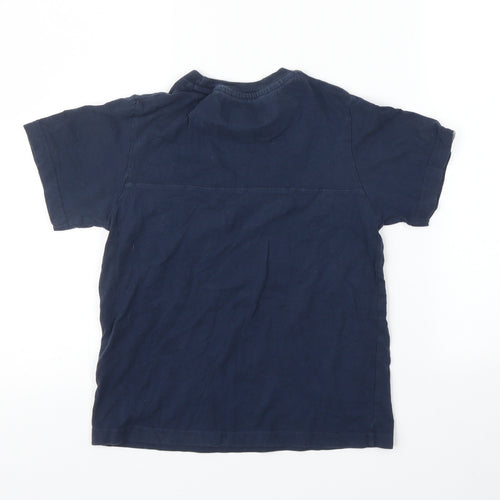 Bellfield Girls Blue   Basic T-Shirt Size 7 Years