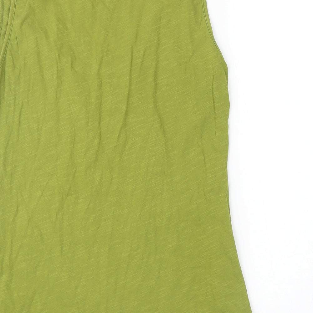 White Stuff Womens Green   Basic T-Shirt Size 12