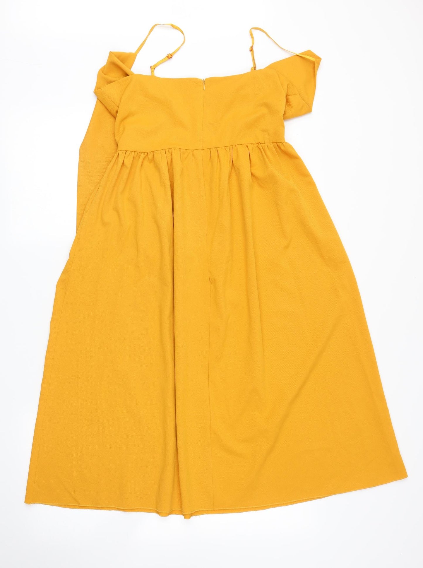 Cameo Rose Womens Yellow   A-Line  Size 12
