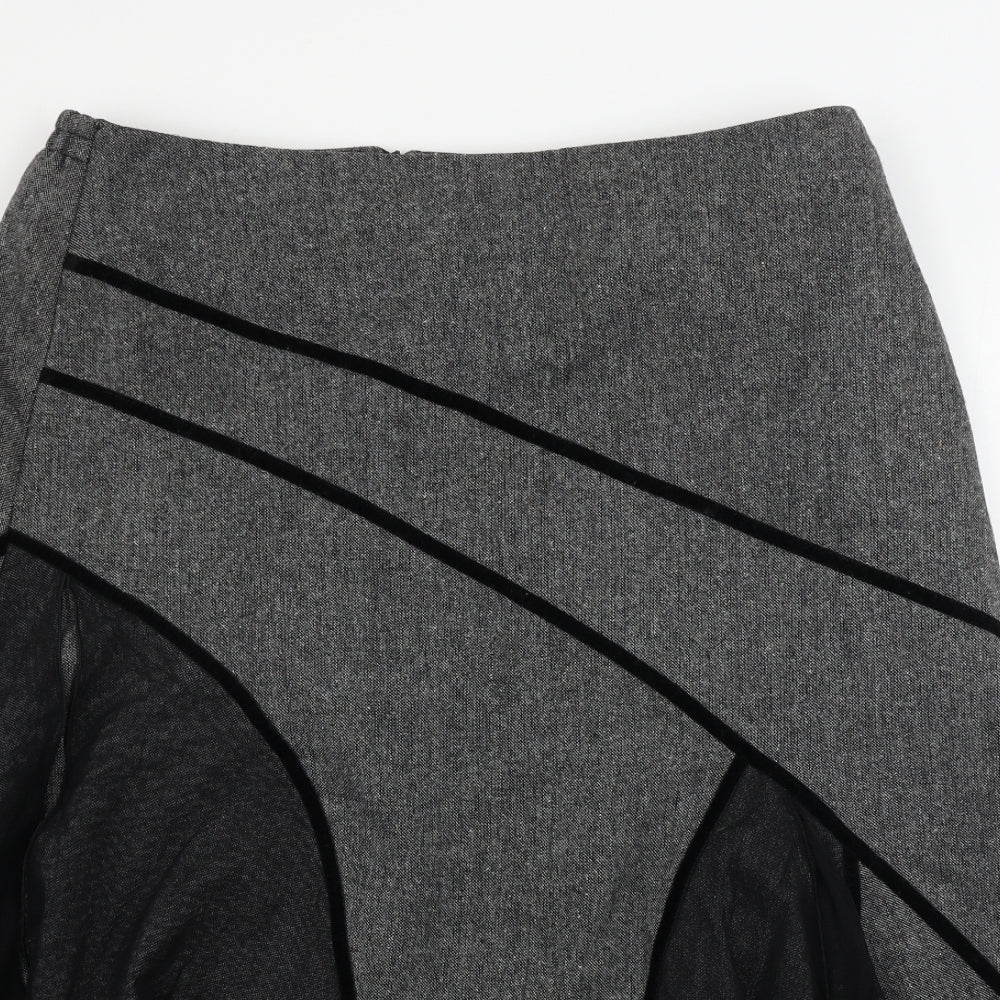 Changes  Womens Grey   A-Line Skirt Size 18