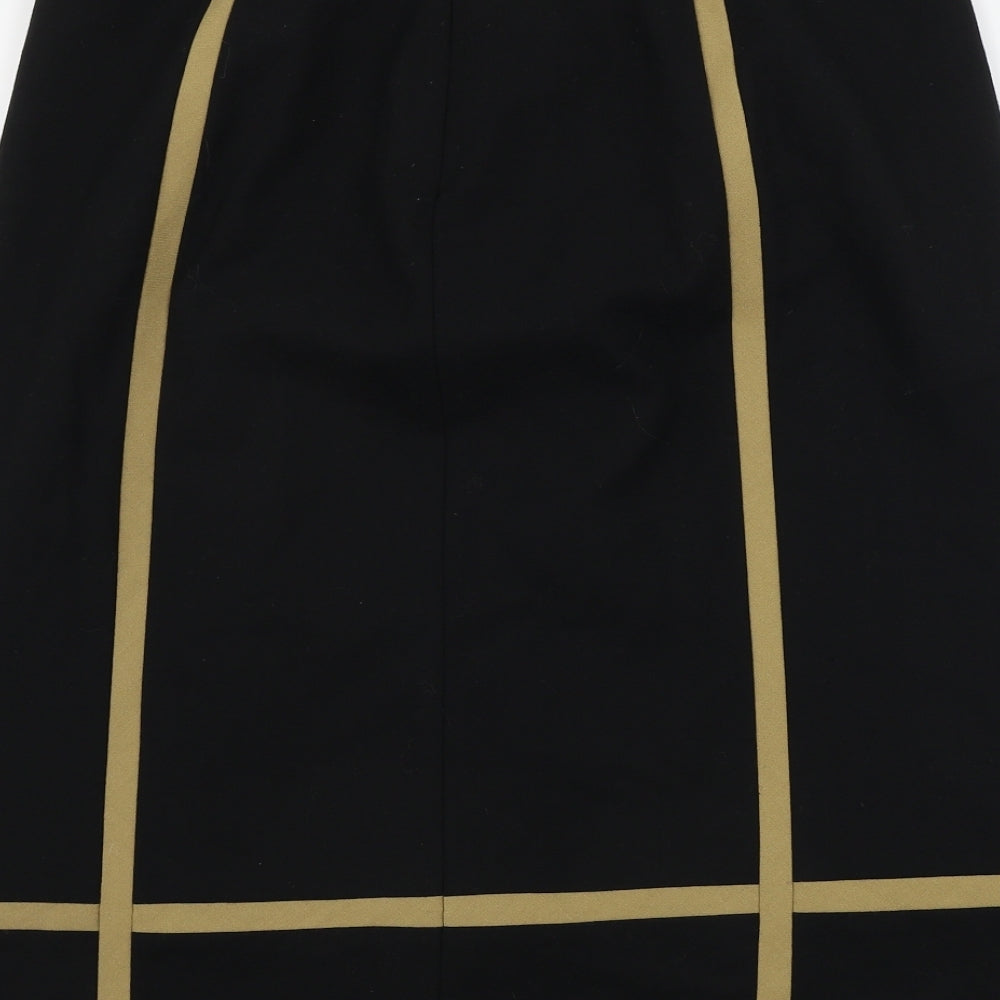 Viyella  Womens Black   A-Line Skirt Size 14